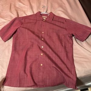 Batick Bay button up. M. Casual/formal